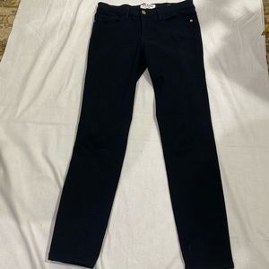FRAME Denim “Le skinny  de Jeanne” black skinny jeans